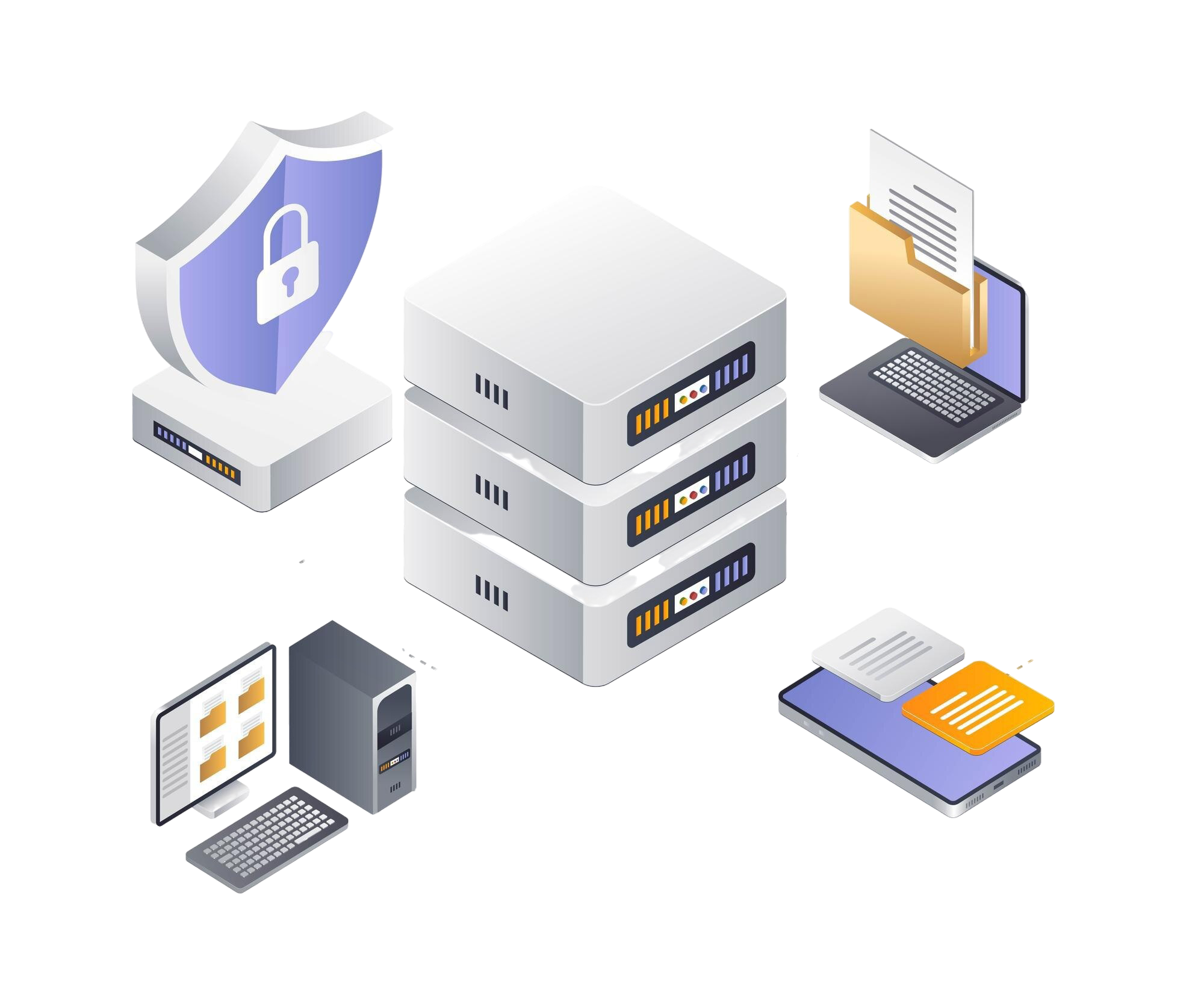 Security Protection Illustration