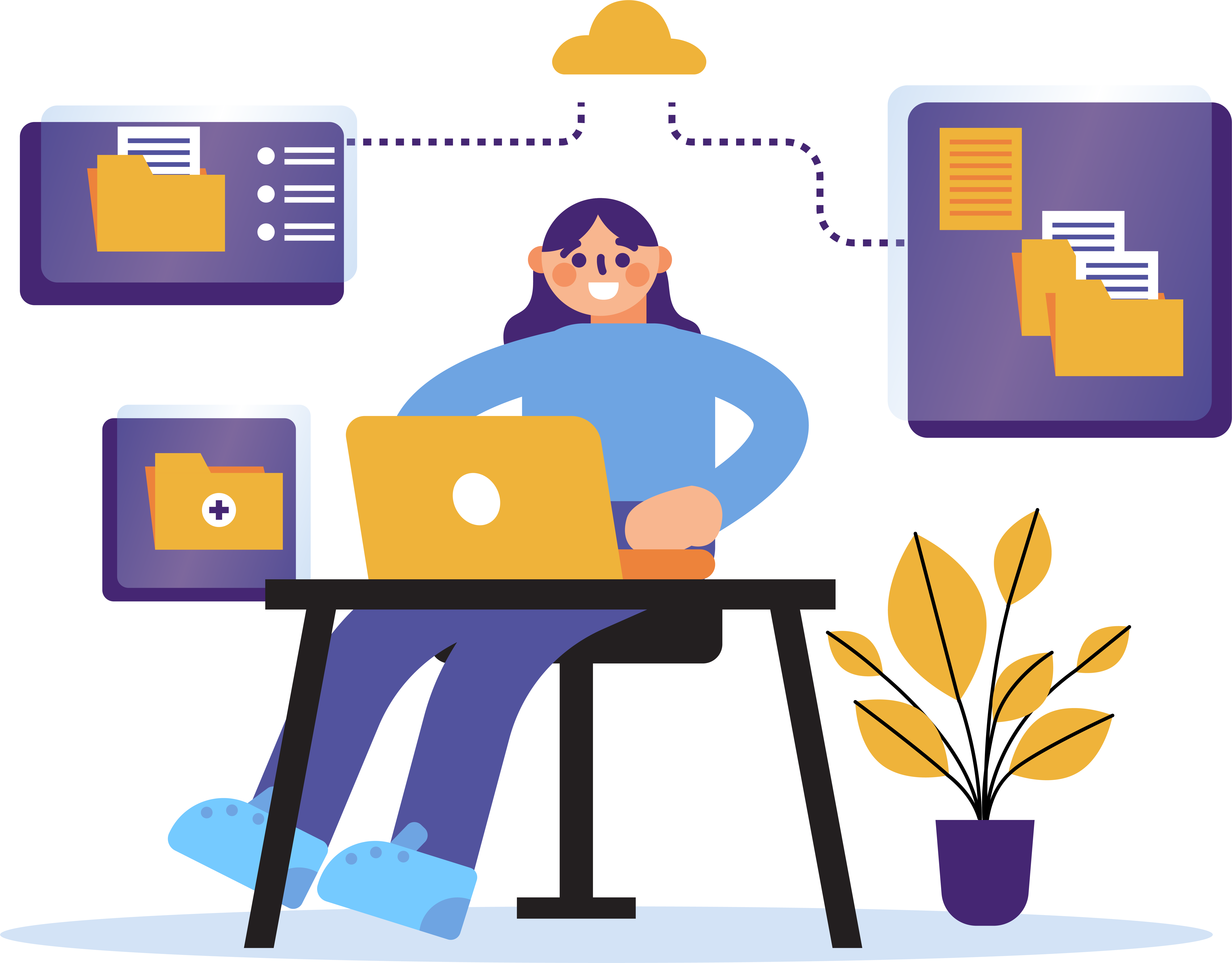 Server Backup Illustration