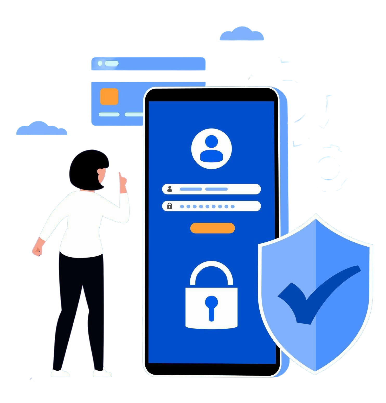 Server Backup Illustration