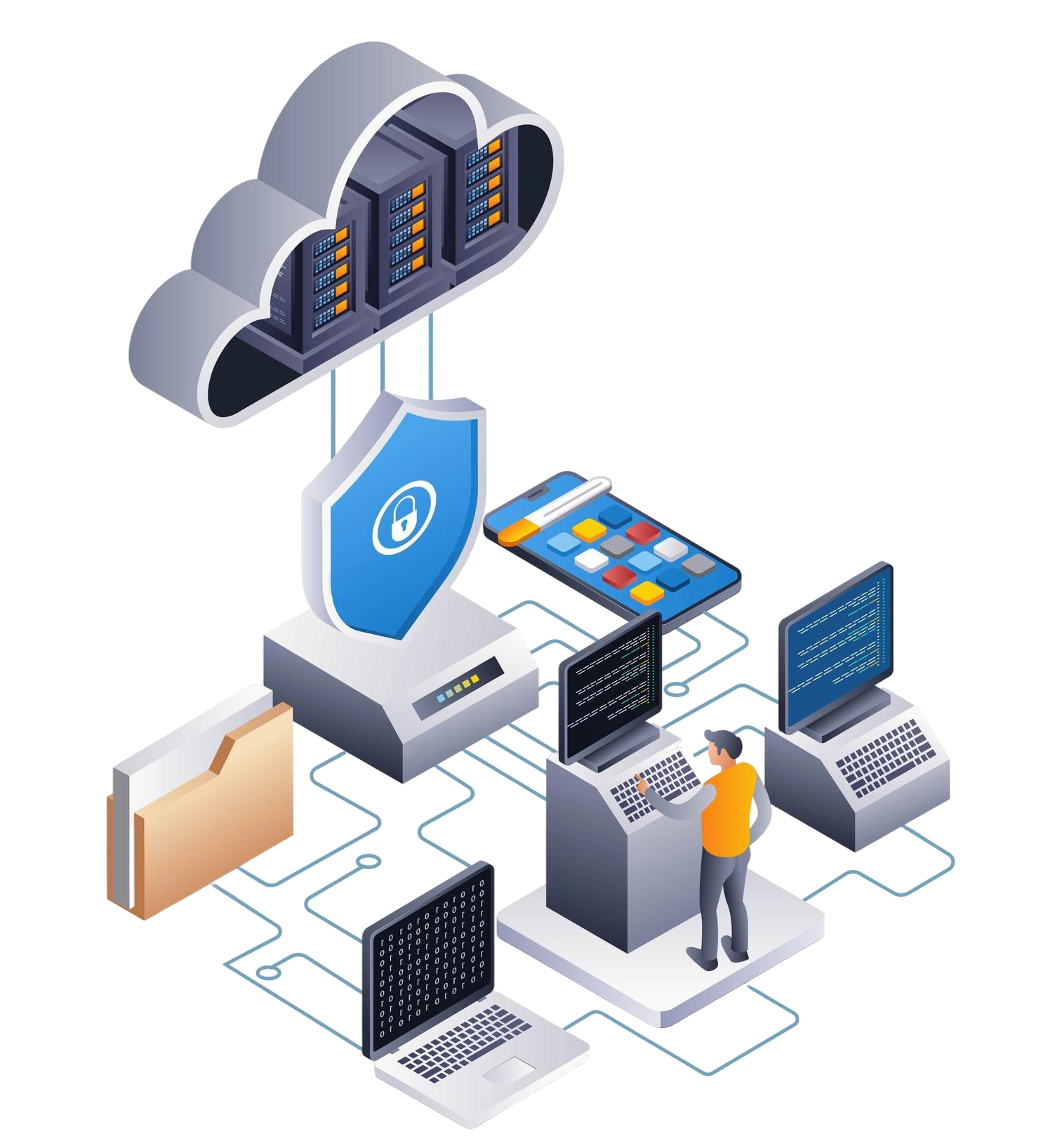 VPS Backup Illustration